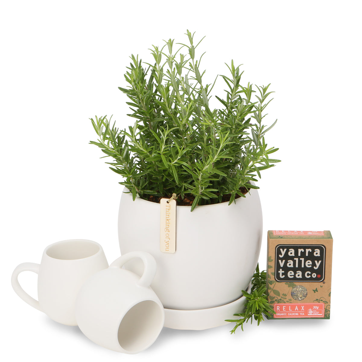 rosemary globe bowl Tea hamper