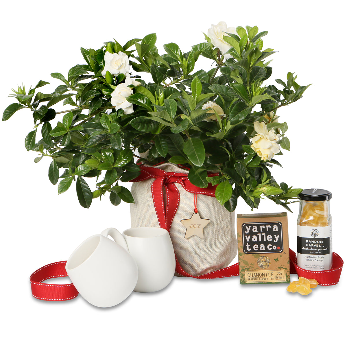 fragrant gardenia Christmas tea hamper