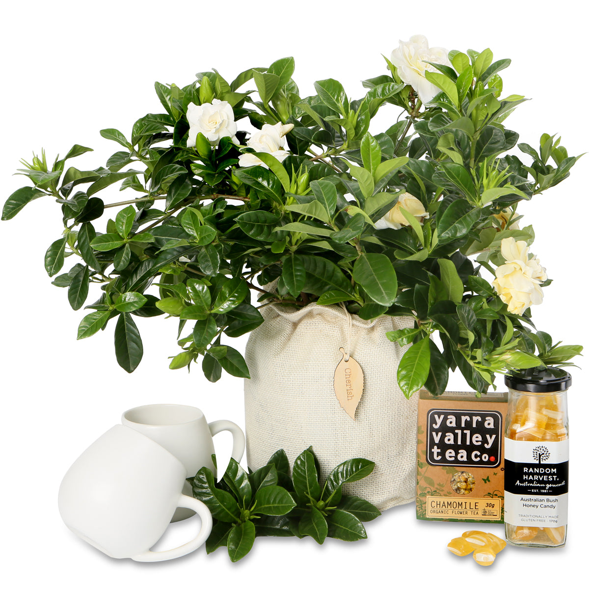 fragrant gardenia tranquil tea hamper