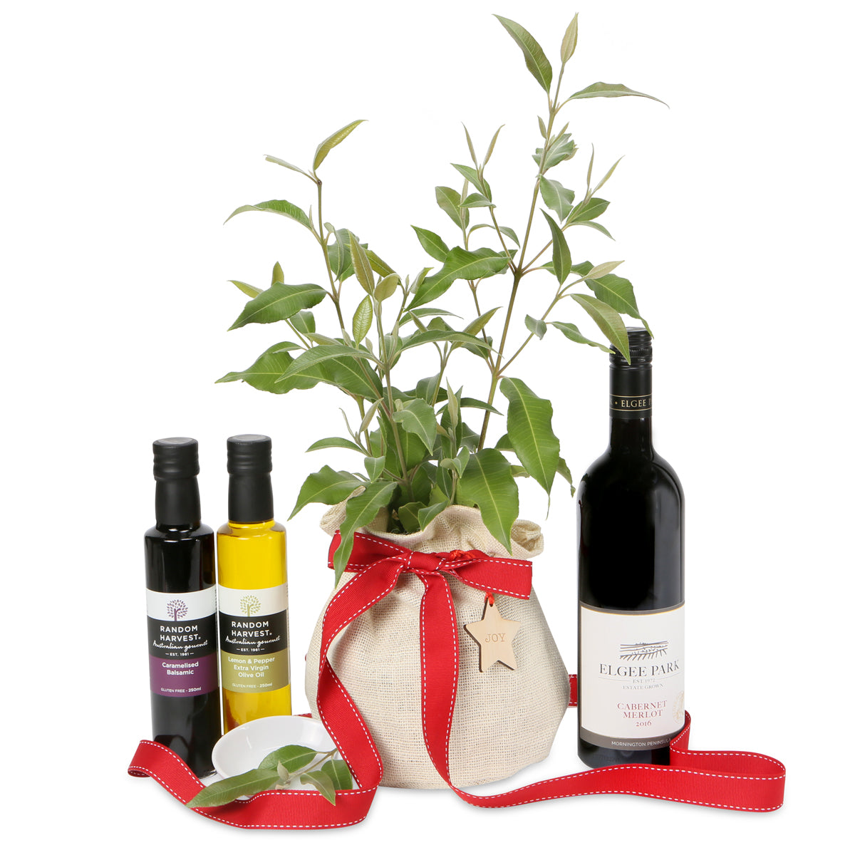 Christmas native tree Wine Lovers gift hamper