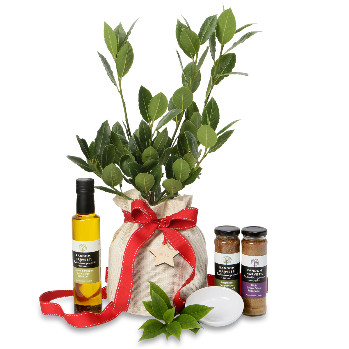 Christmas bay laurel gourmet gift hamper